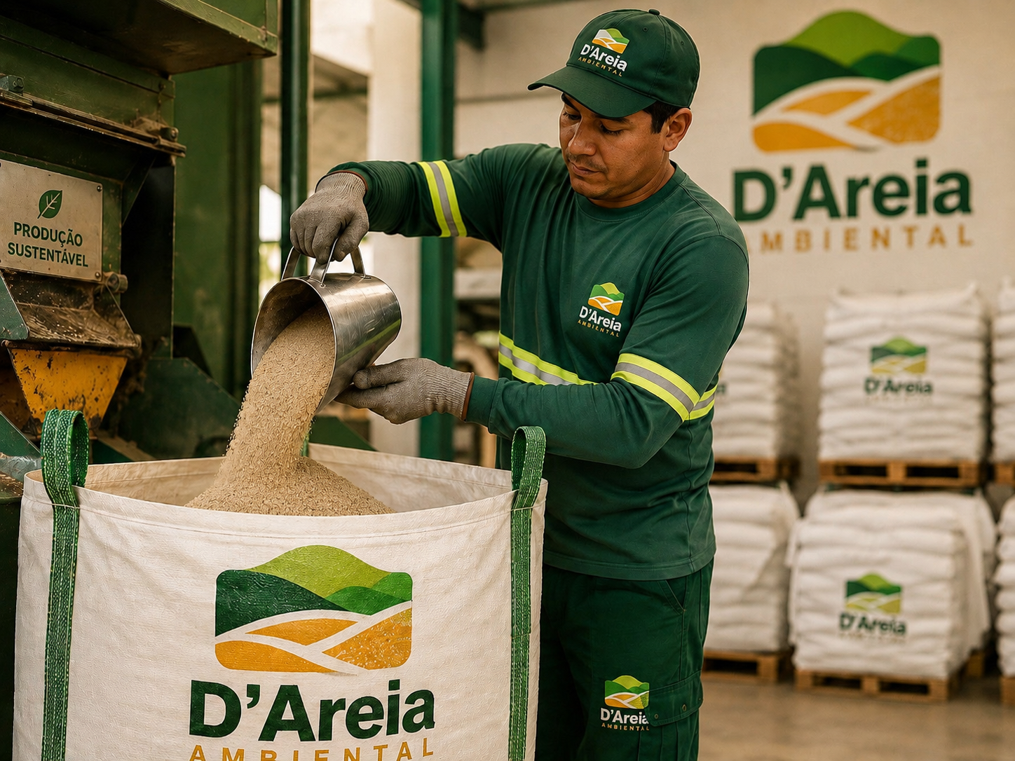 Areia Colorida a granel D'Areia Ambiental